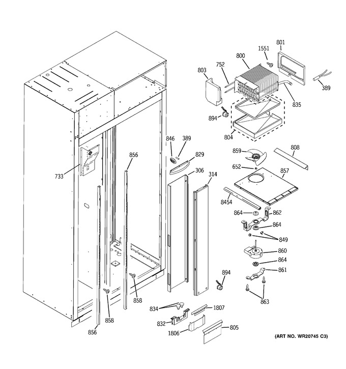 Diagram for ZISW480DXA