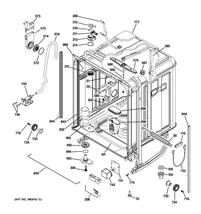 Diagram for ZBD0700K03II