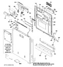 Diagram for 1 - Escutcheon & Door Assembly