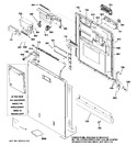 Diagram for 1 - Escutcheon & Door Assembly