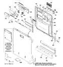 Diagram for 1 - Escutcheon & Door Assembly