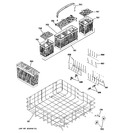 Diagram for 4 - Lower Rack Assembly