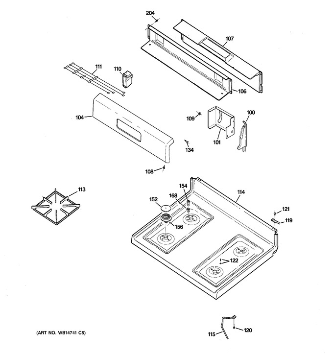 Diagram for RGB526DET1BB