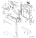 Diagram for 1 - Escutcheon & Door Assembly