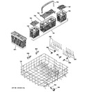 Diagram for 4 - Lower Rack Assembly