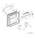 Diagram for 1 - Freezer Door