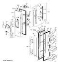 Diagram for 2 - Fresh Food Doors