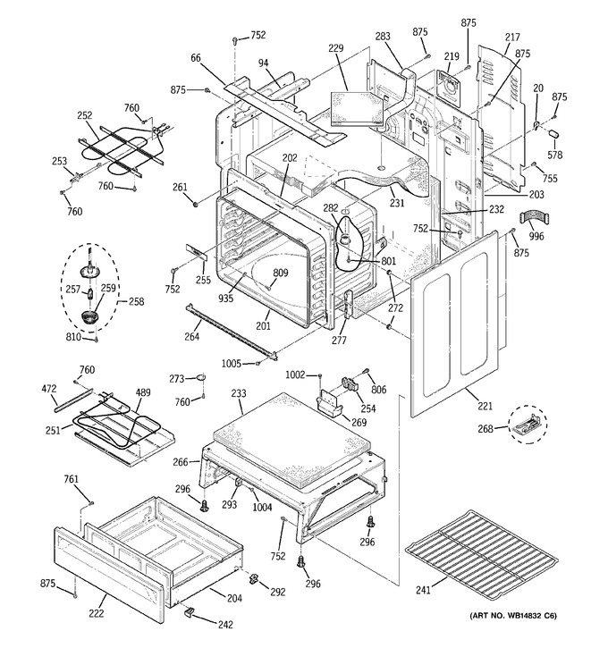 Diagram for JB680DT2BB