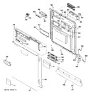 Diagram for 1 - Escutcheon & Door Assembly