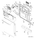 Diagram for 1 - Escutcheon & Door Assembly