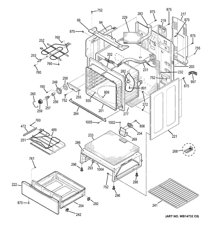 Diagram for JB650ED1ES