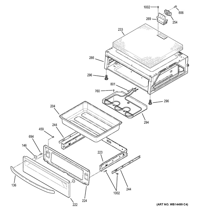 Diagram for JB705ED1ES