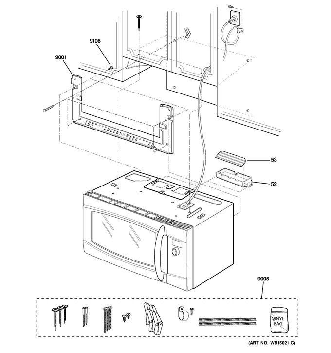 Diagram for PSA1200RWW01