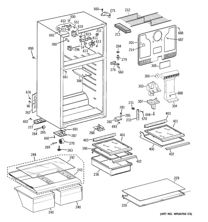 Diagram for GTH18HBB3RBB