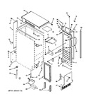 Diagram for 1 - Cabinet, Liner & Door Parts