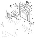 Diagram for 1 - Escutcheon & Door Assembly