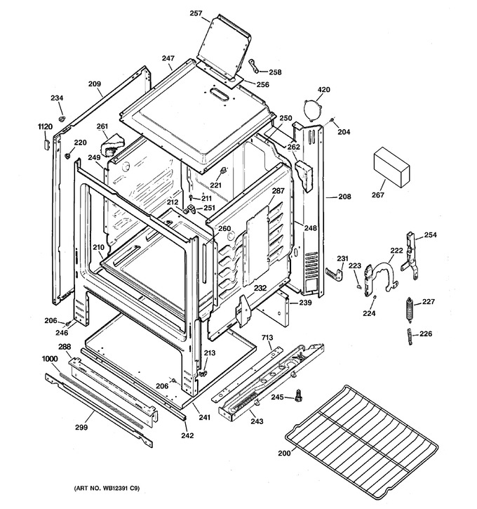 Diagram for RGB508PPH6WH