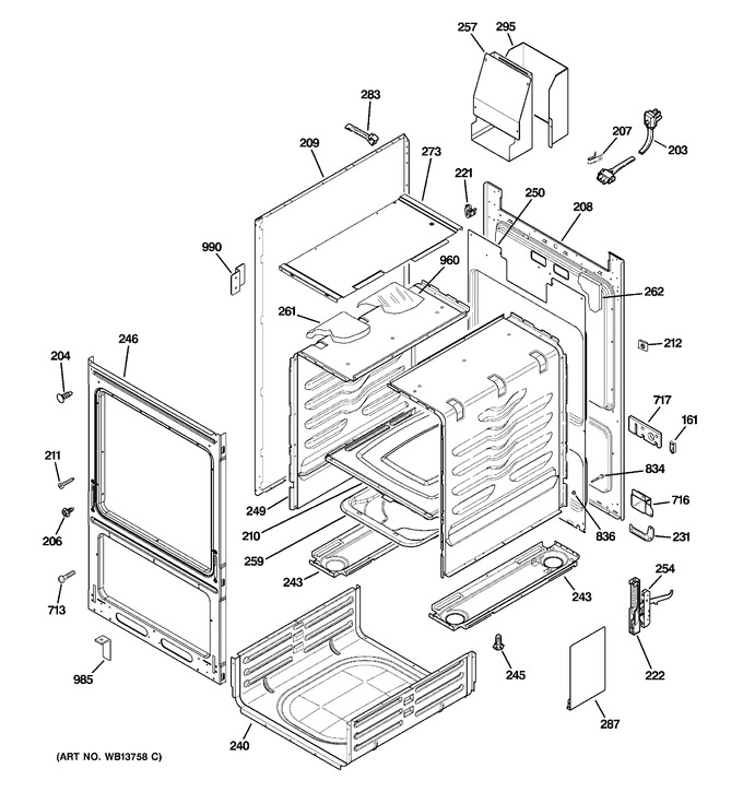 Diagram for RGA720EK1WH