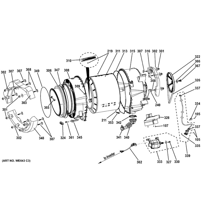 Diagram for GFWS1505D0MS