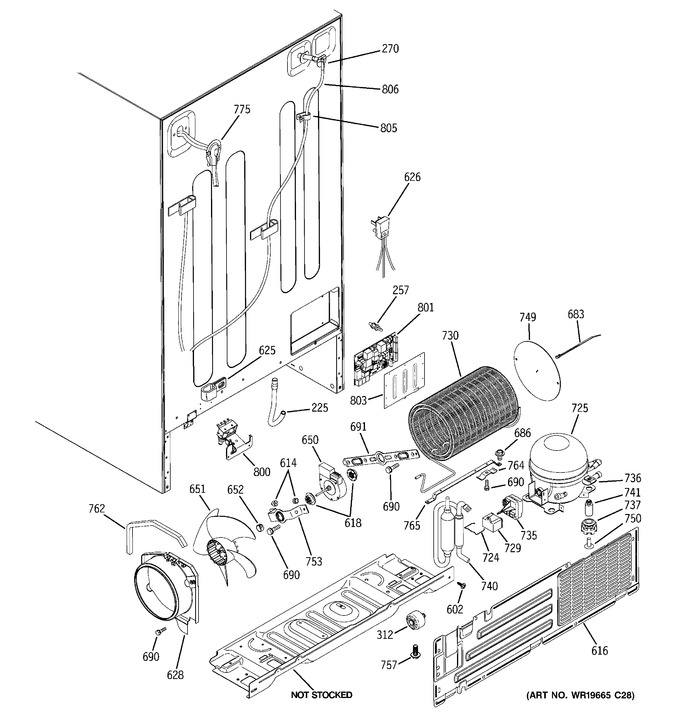 Diagram for GSHF5KGXECWW