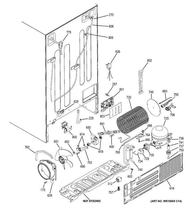 Diagram for PCG23NGSBFBB