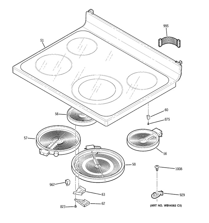 Diagram for JB670SP5SS