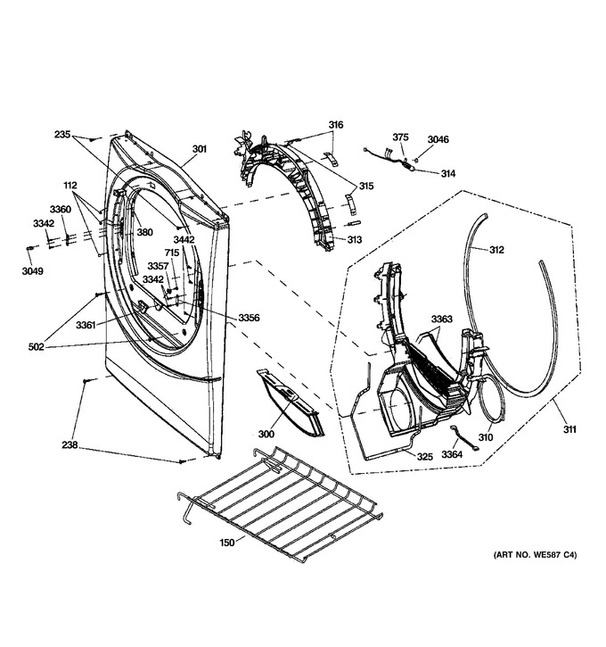 Diagram for GFDN245EL0MV