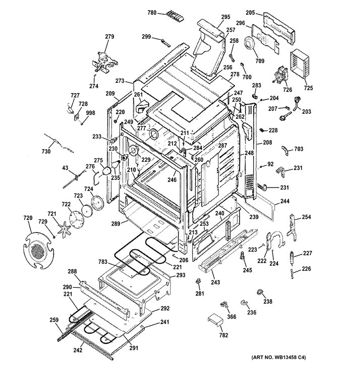 Diagram for JGB918SEK5SS