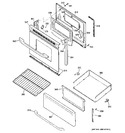 Diagram for 3 - Door & Drawer Parts