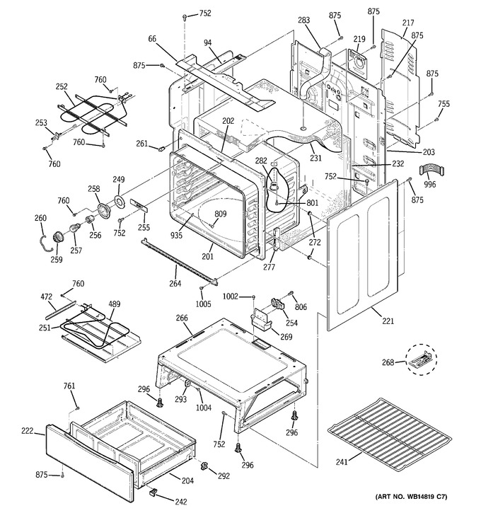 Diagram for JB400SP8SS