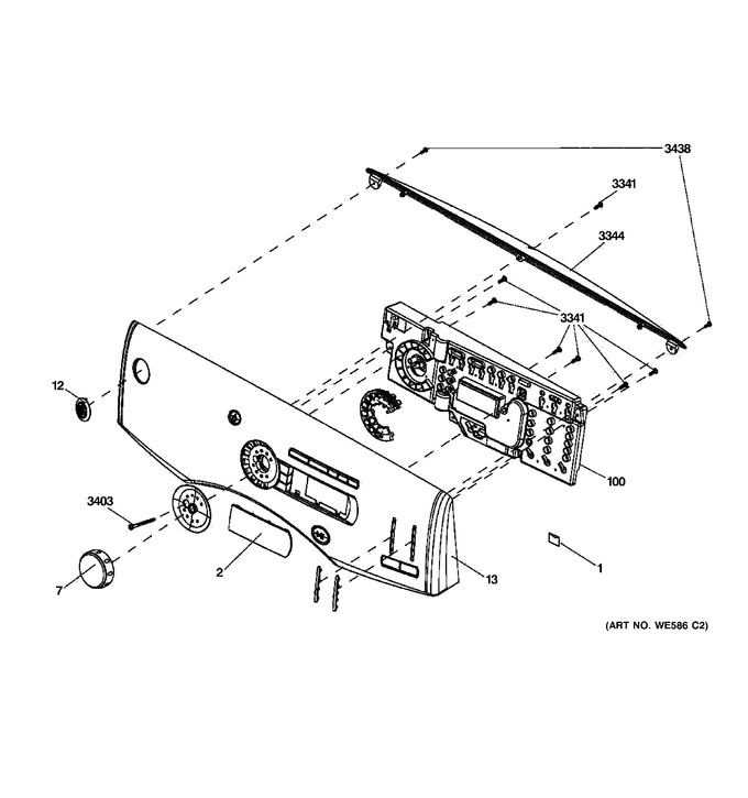 Diagram for GFDN245EL1MV