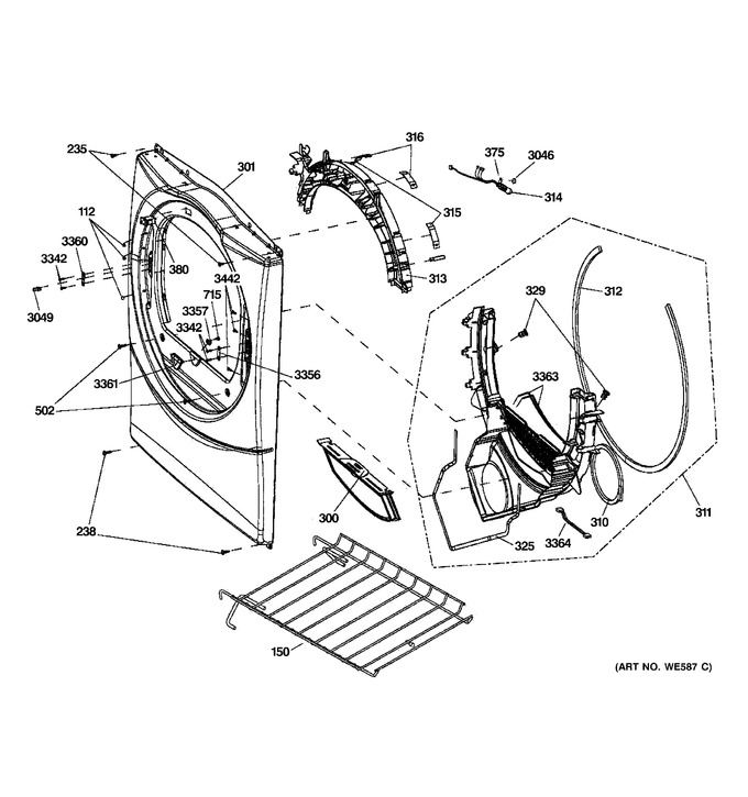 Diagram for GFDN245GL1BB