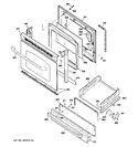 Diagram for 4 - Door & Drawer Parts