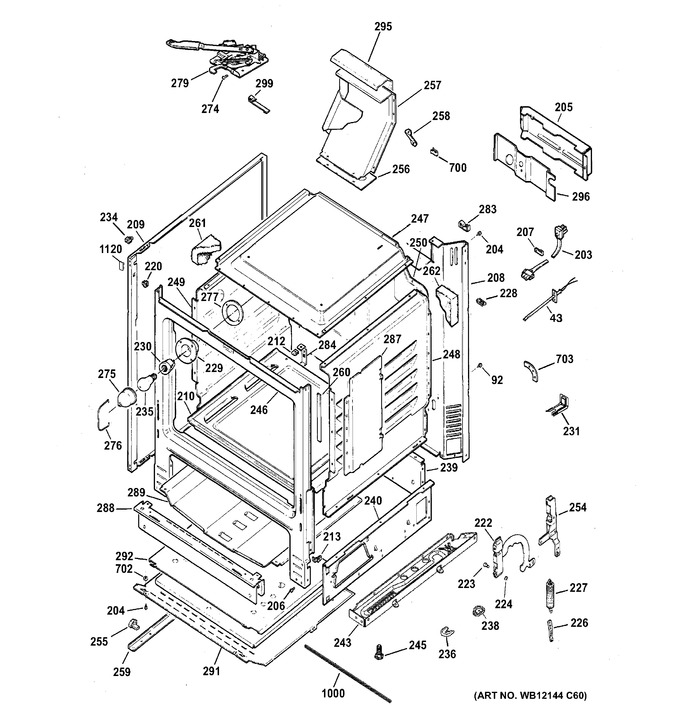 Diagram for JGB250SET3SS