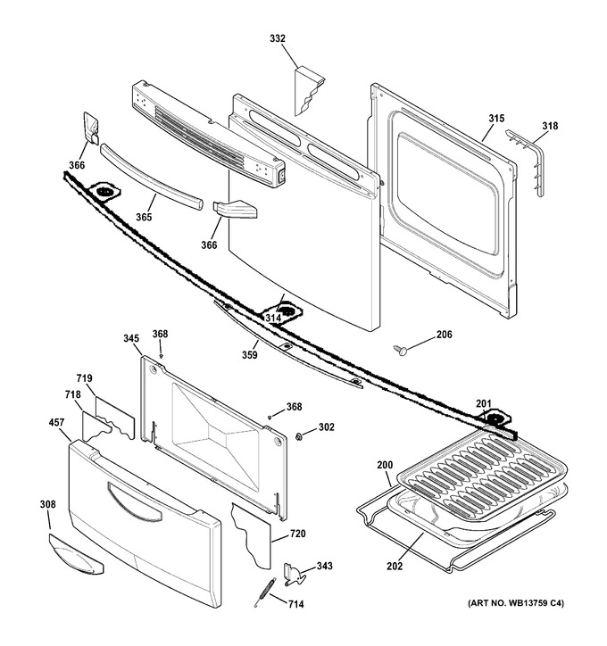 Diagram for RGA720EK6WH