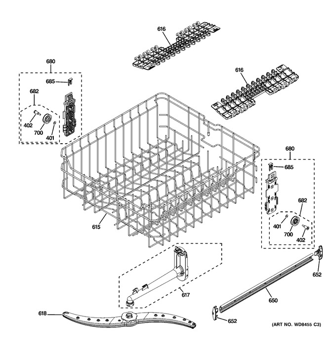 Diagram for GDF570SGD0BB