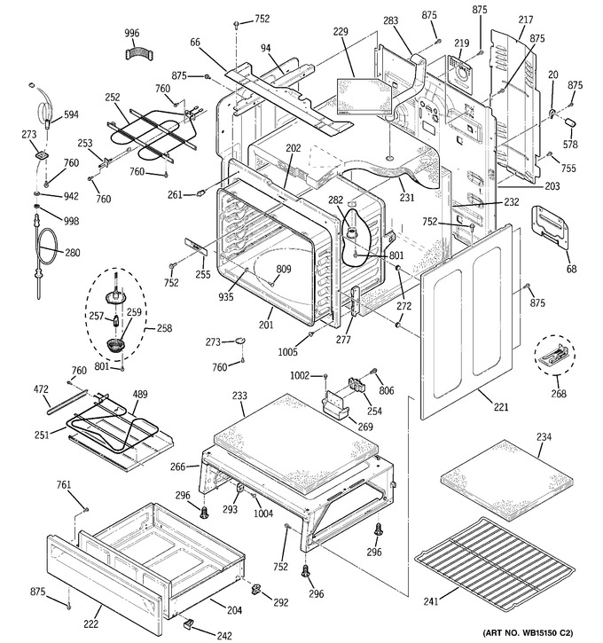 Diagram for PB905DT2BB