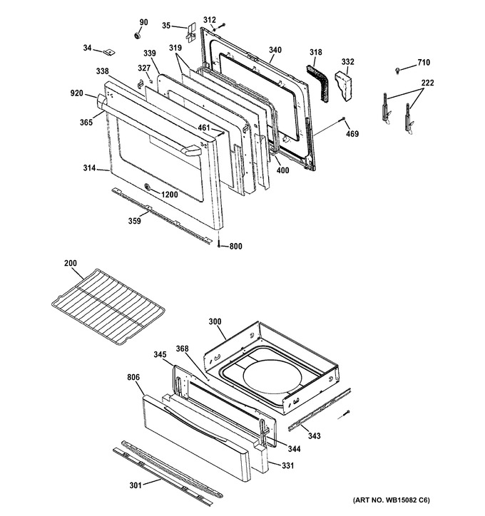 Diagram for CGS975SED1SS