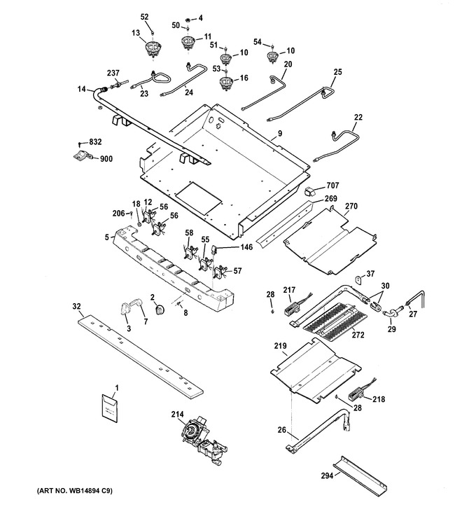 Diagram for JGB600EED1ES