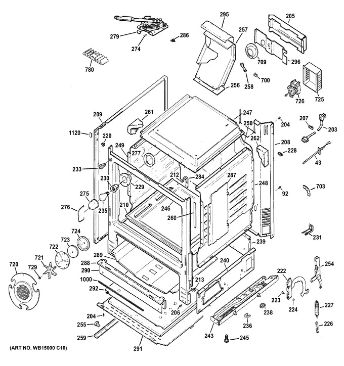 Diagram for JGB600EED1ES