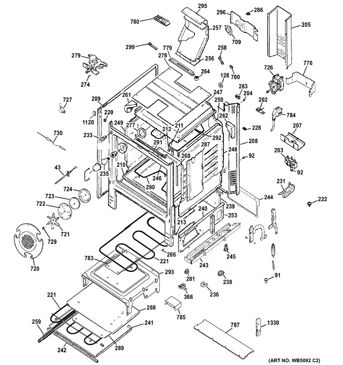 Diagram for P2B930DET3BB