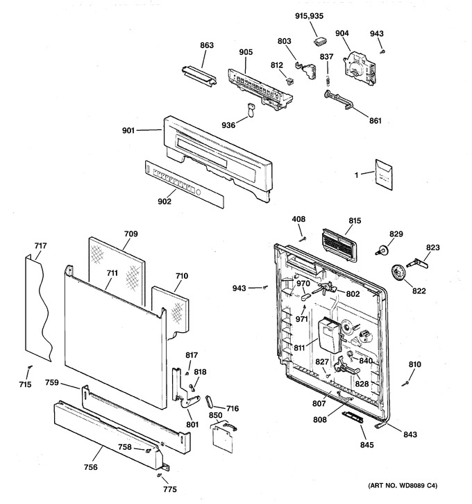 Diagram for GSD4800G00BB