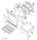 Diagram for 4 - Door & Drawer Parts