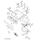 Diagram for 1 - Gas & Burner Parts