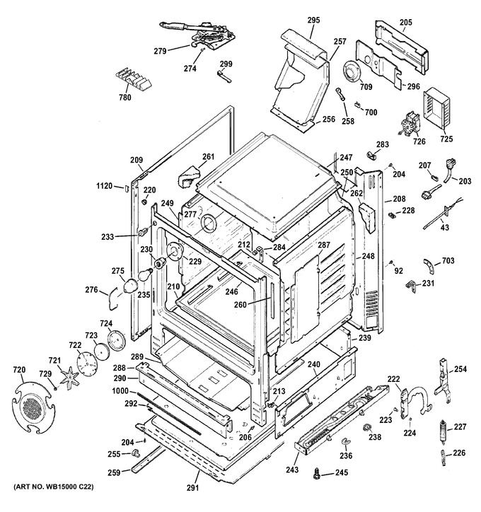 Diagram for JGB296SET3SS