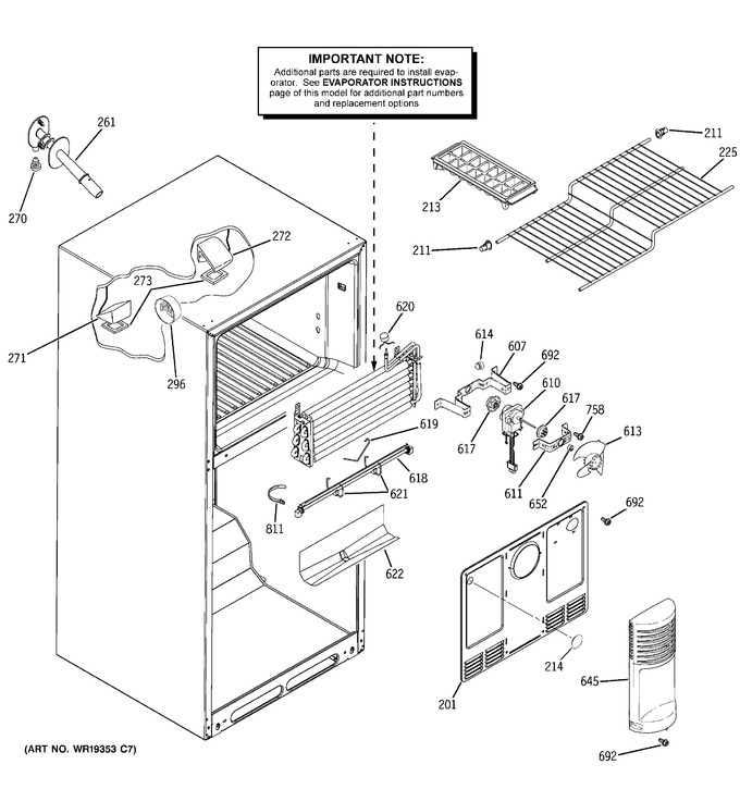 Diagram for GTH18DCDBRWW