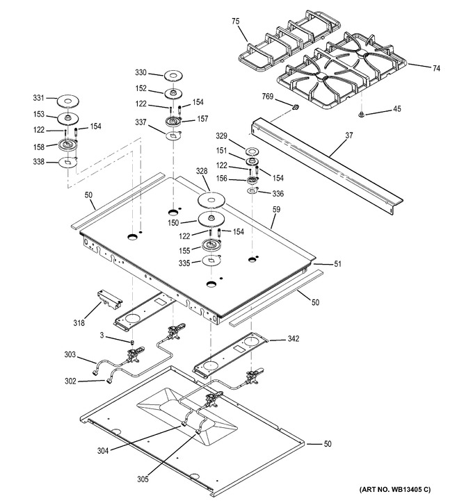 Diagram for J2S968SH4SS