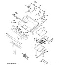 Diagram for 1 - Gas & Burner Parts