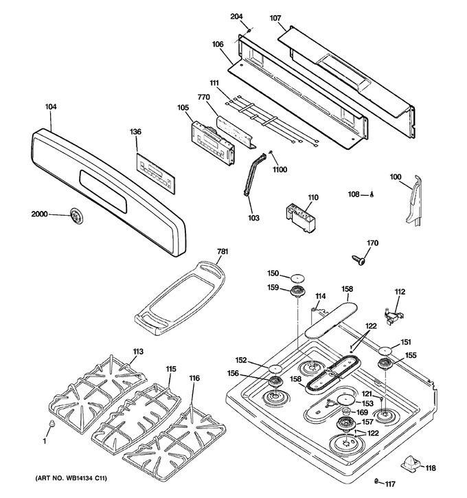 Diagram for JGB605EED1ES