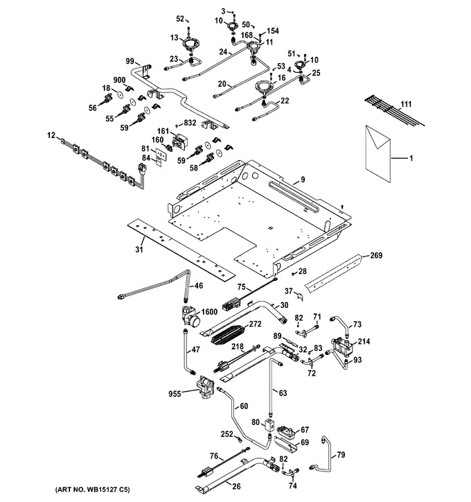 Diagram for JGB870DET2WW